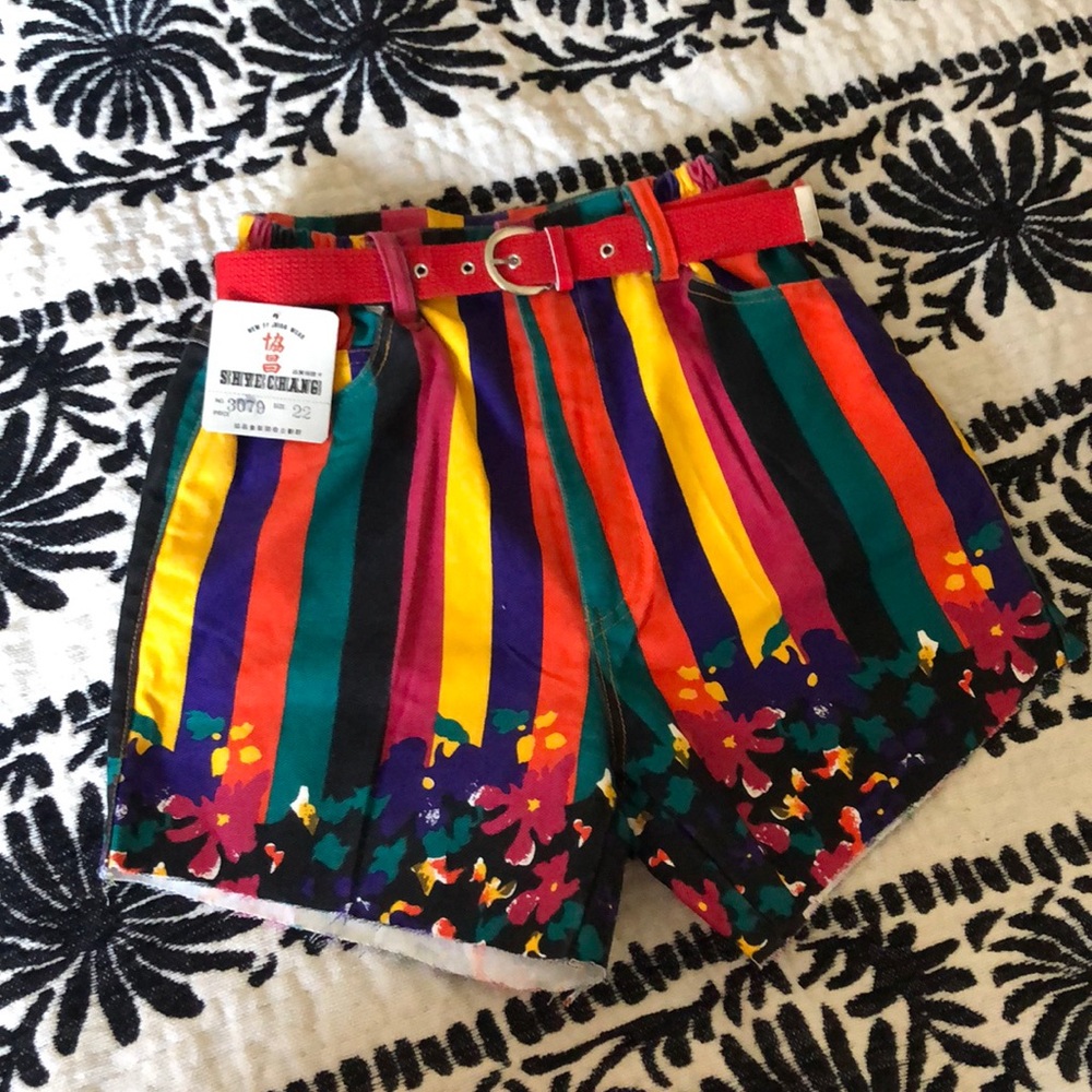 Vintage high waist shorts